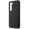 Oryginalne Etui AMG do Samsung S23 | Carbon Stripe | Tłoczony Wzór | Czarny